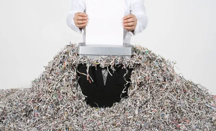 can you use a garden shredder to shred paper