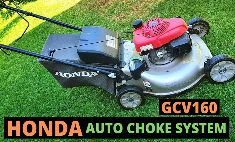 honda gcv160 lawn mower how to start