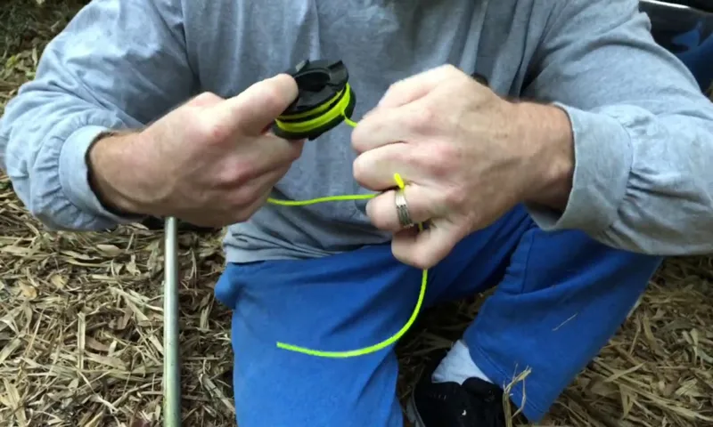 how do you restring a craftsman weed eater