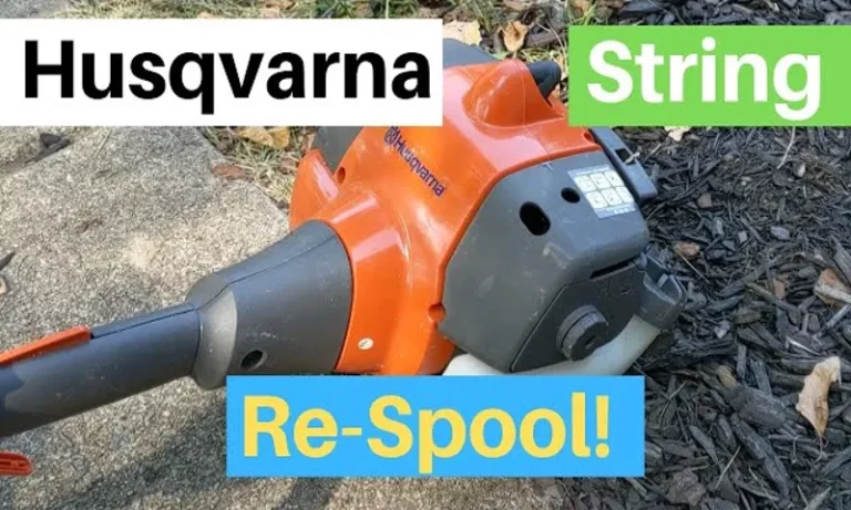 How Do You Restring a Husqvarna Weed Eater? A Step-by-Step Guide for Quick & Easy Refilling