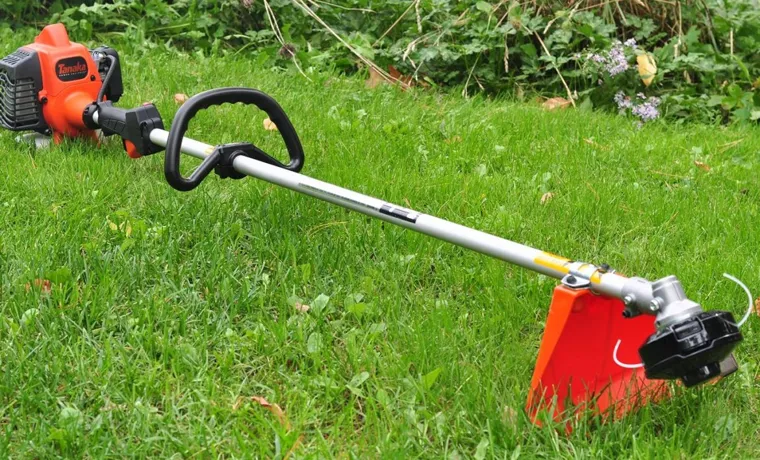 how does a gas powered weed eater work