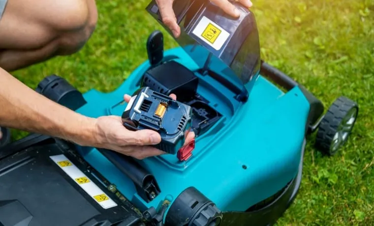 how long does a 40-volt lawn mower battery last