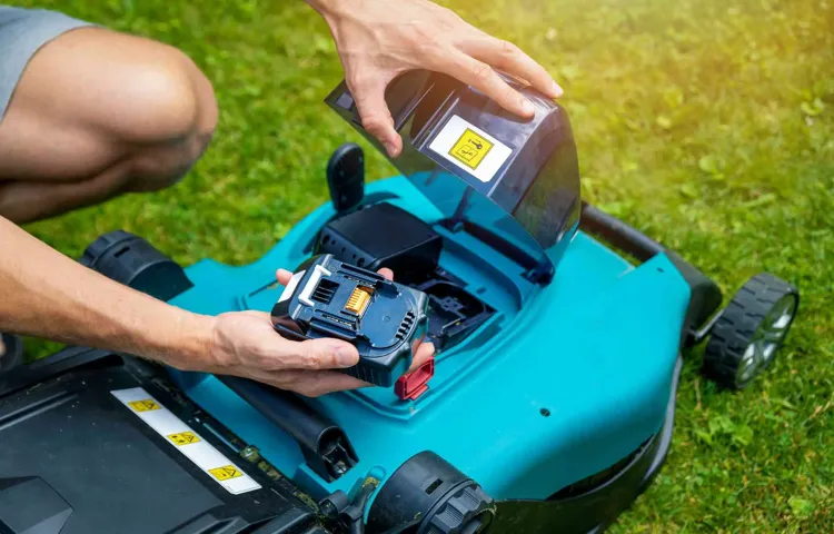 how many volts does a lawn mower battery have