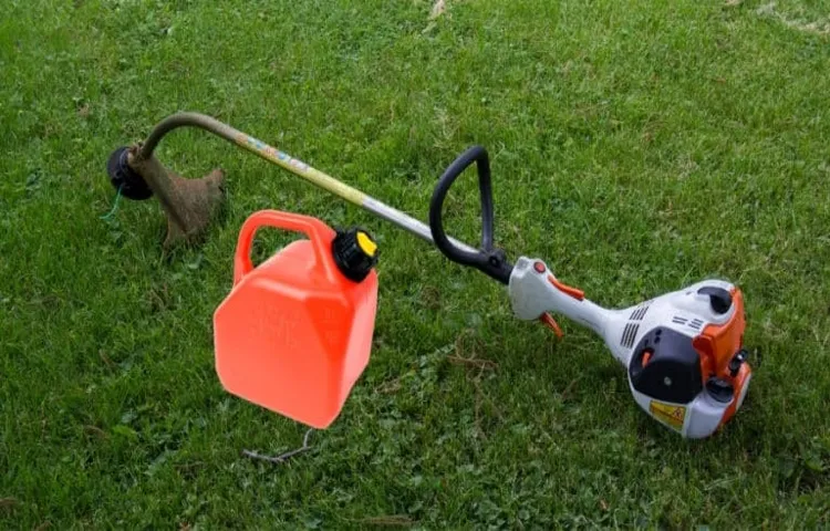 how much fuel can a weed eater hold