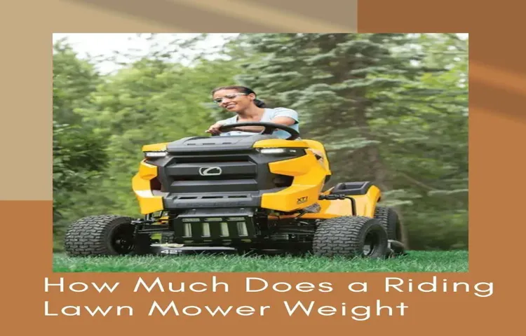 How Much Weight Can a Lawn Mower Pull: A Comprehensive Guide