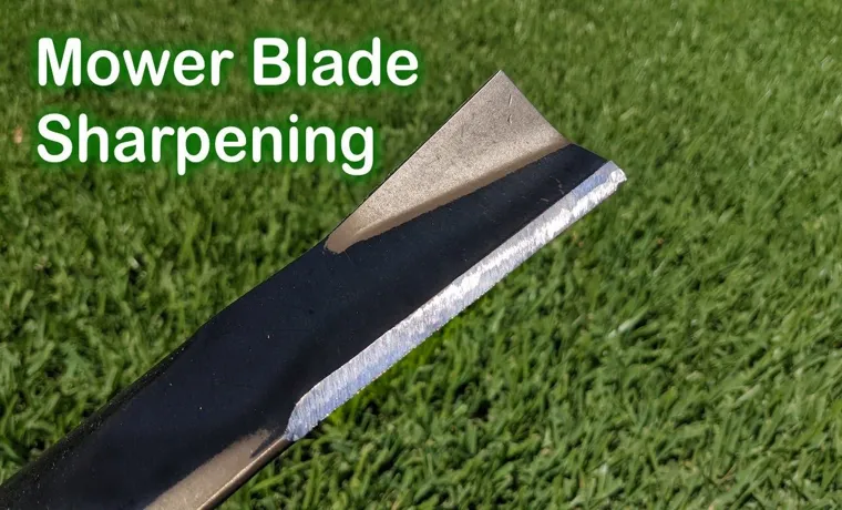 how often should lawn mower blades be sharpened