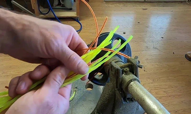 how to add string to echo weed eater