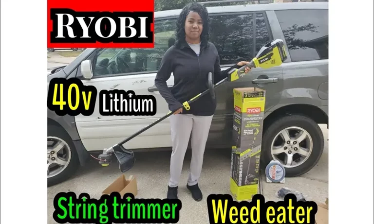 How to Add String to Ryobi Weed Eater: A Step-by-Step Guide for Easy Maintenance