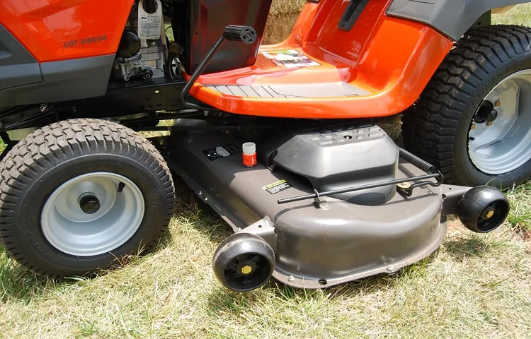 how to adjust belt on husqvarna self-propelled lawn mower