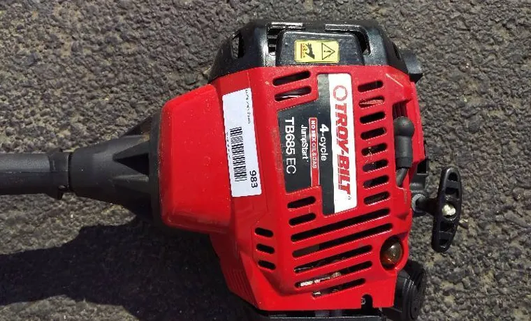 how to assemble troy bilt weed eater