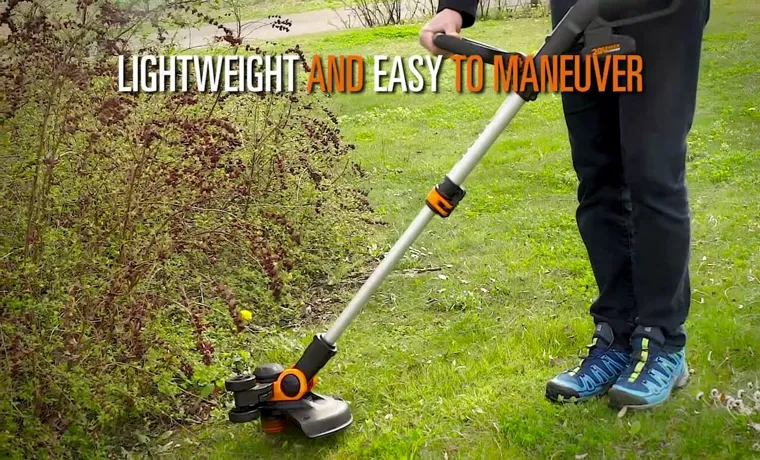 how to attach wheels onworx weed eater