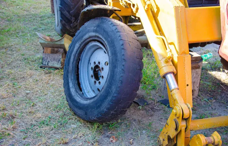 how to break bead on lawn mower tire