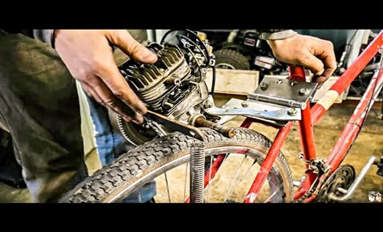 how to build a weed eater bike