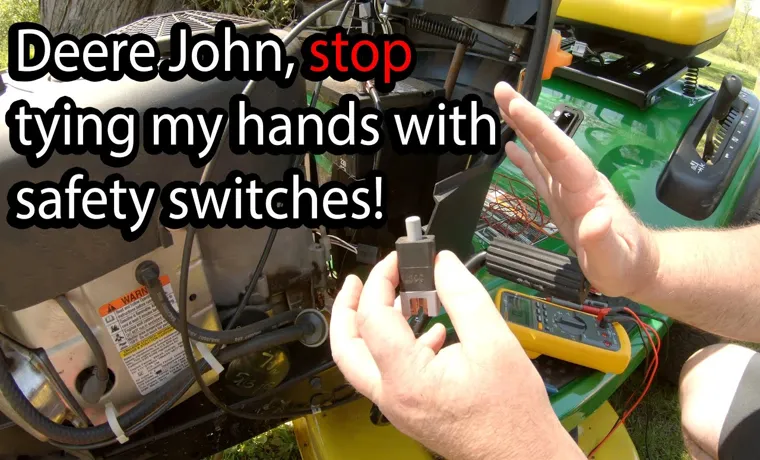 how to bypass all safety switches on lawn mower 2