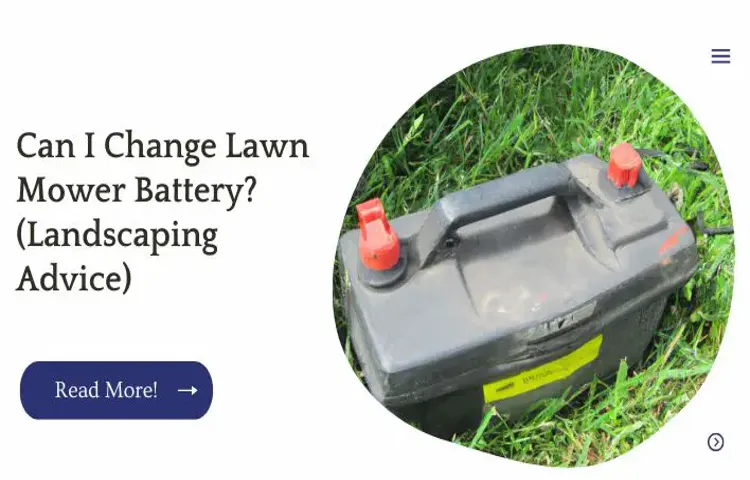 how to change a lawn mower battery 11