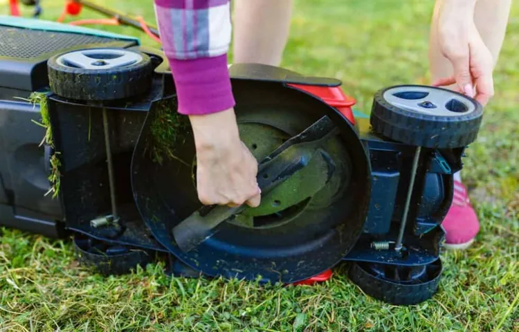 how to change lawn mower blades on a zero turn