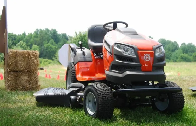 how to change oil in husqvarna riding lawn mower