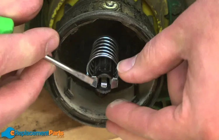 how to change spool on weed eater