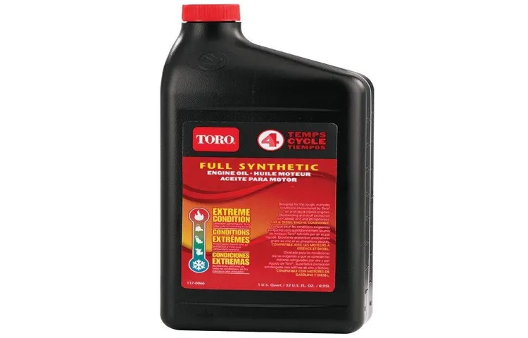 how to change toro lawn mower oil