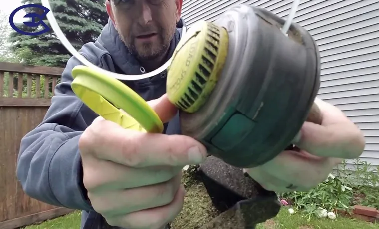 how to change weed eater head on ryobi