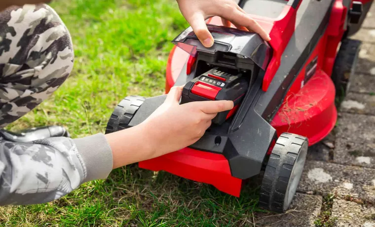 how to charge a lawn mower battery without a charger