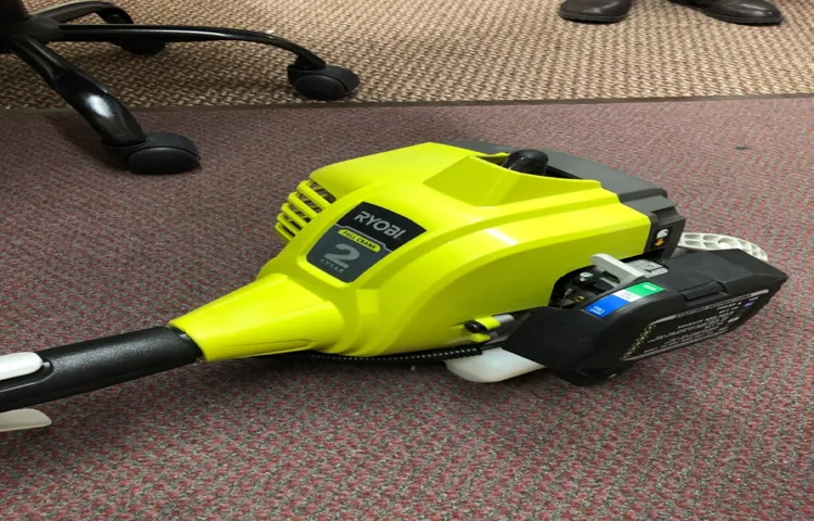 how to charge ryobi weed eater