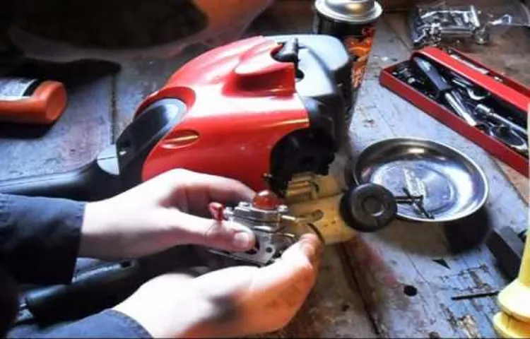 how to clean a craftsman weed eater carburetor