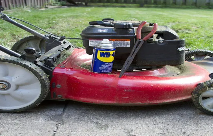 how to clean a lawn mower engine 12