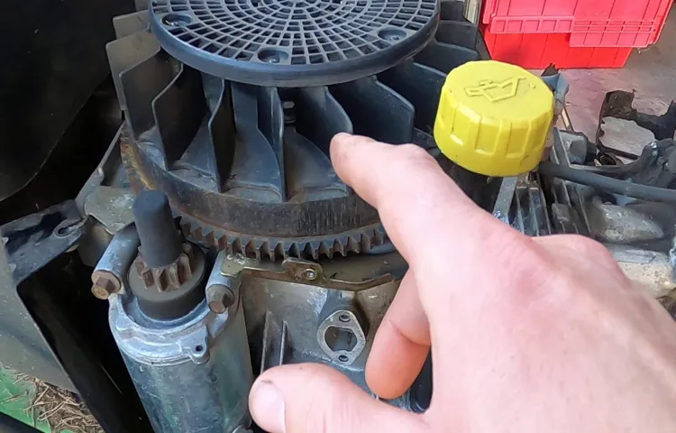 how to clean a lawn mower engine