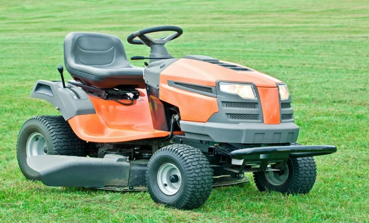 how to clean a riding lawn mower engine
