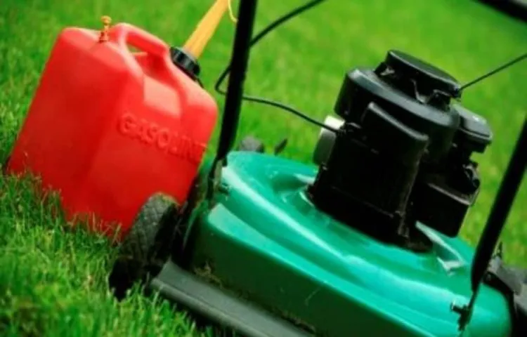 how to clean oil out of lawn mower engine