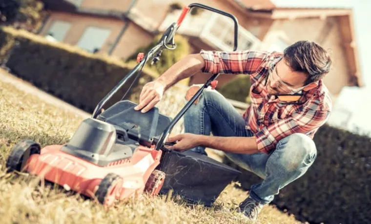 how to clean your lawn mower