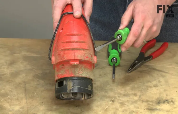 how to convert weed eater to blade edger