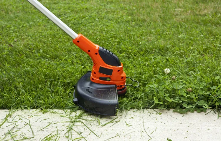 how to cut with a weed eater