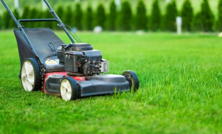 how to drain gas out of a lawn mower
