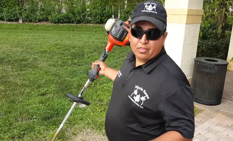 how to edge with a weed eater video