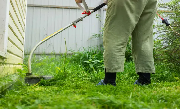 How to Edge with Your Weed Eater: A Step-by-Step Guide