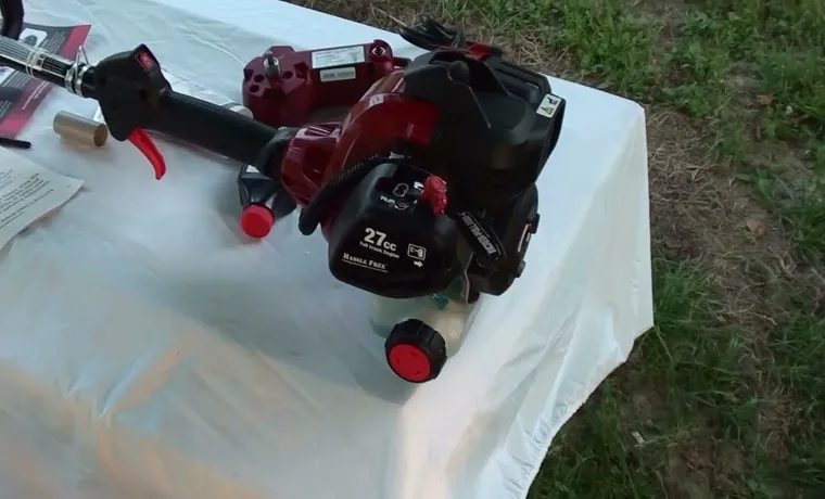 how to electric start craftsman weed eater
