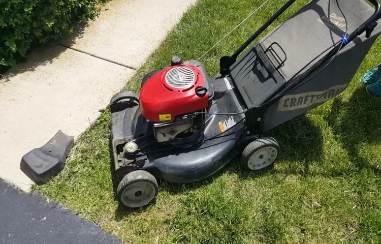 how to fix a craftsman lawn mower