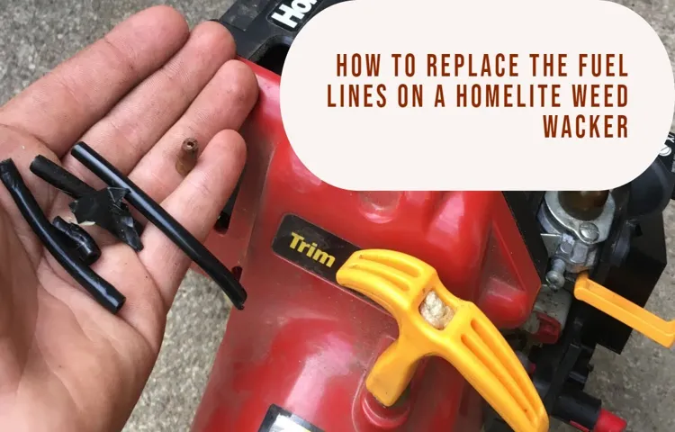 how to fix a homelite weed eater