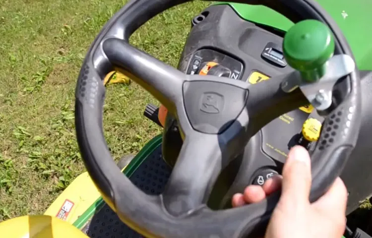 how to fix a riding lawn mower