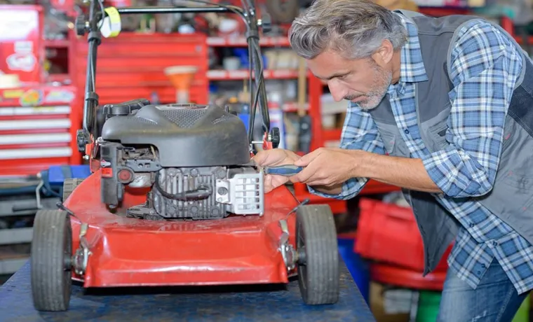 how to fix a self propelled lawn mower