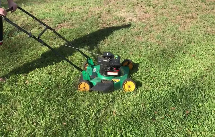 how to fix a weed eater lawn mower