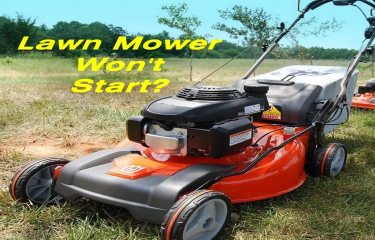 How to Fix an Electric Lawn Mower That Won’t Start: Troubleshooting Guide