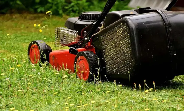 how to fix oil in air filter lawn mower