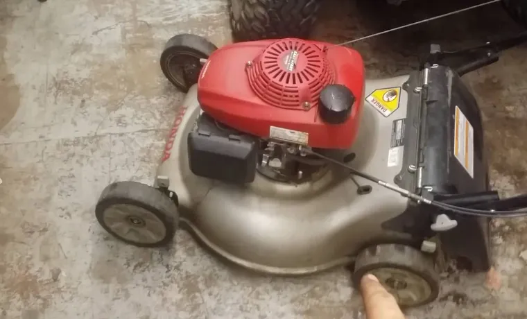 how to fix the self propel on a lawn mower 2