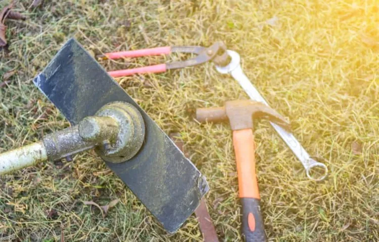 how to get bolt out of weed eater