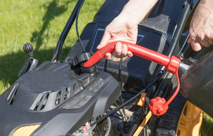 How to Get Gas Out of Oil Tank Lawn Mower: A Step-by-Step Guide