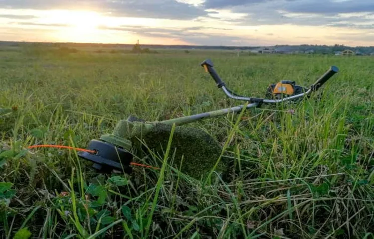 how to get line out of weed eater