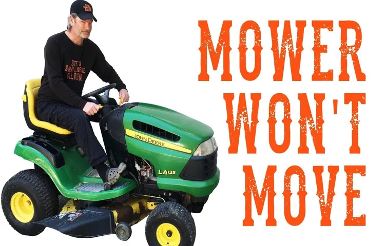 how to get rid of a riding lawn mower 2